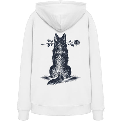 Silent Loyalty - Berger Blanc Suisse - Organic Hoodie