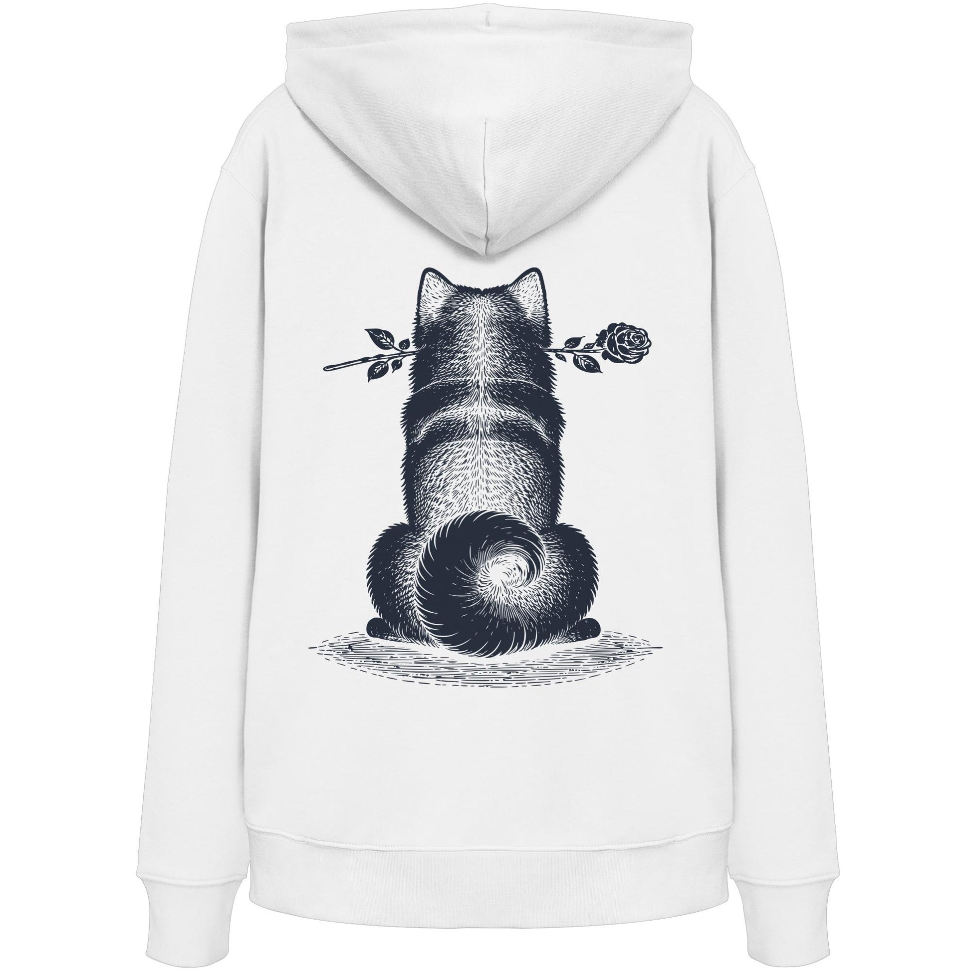 Silent Loyalty - American Akita - Organic Hoodie