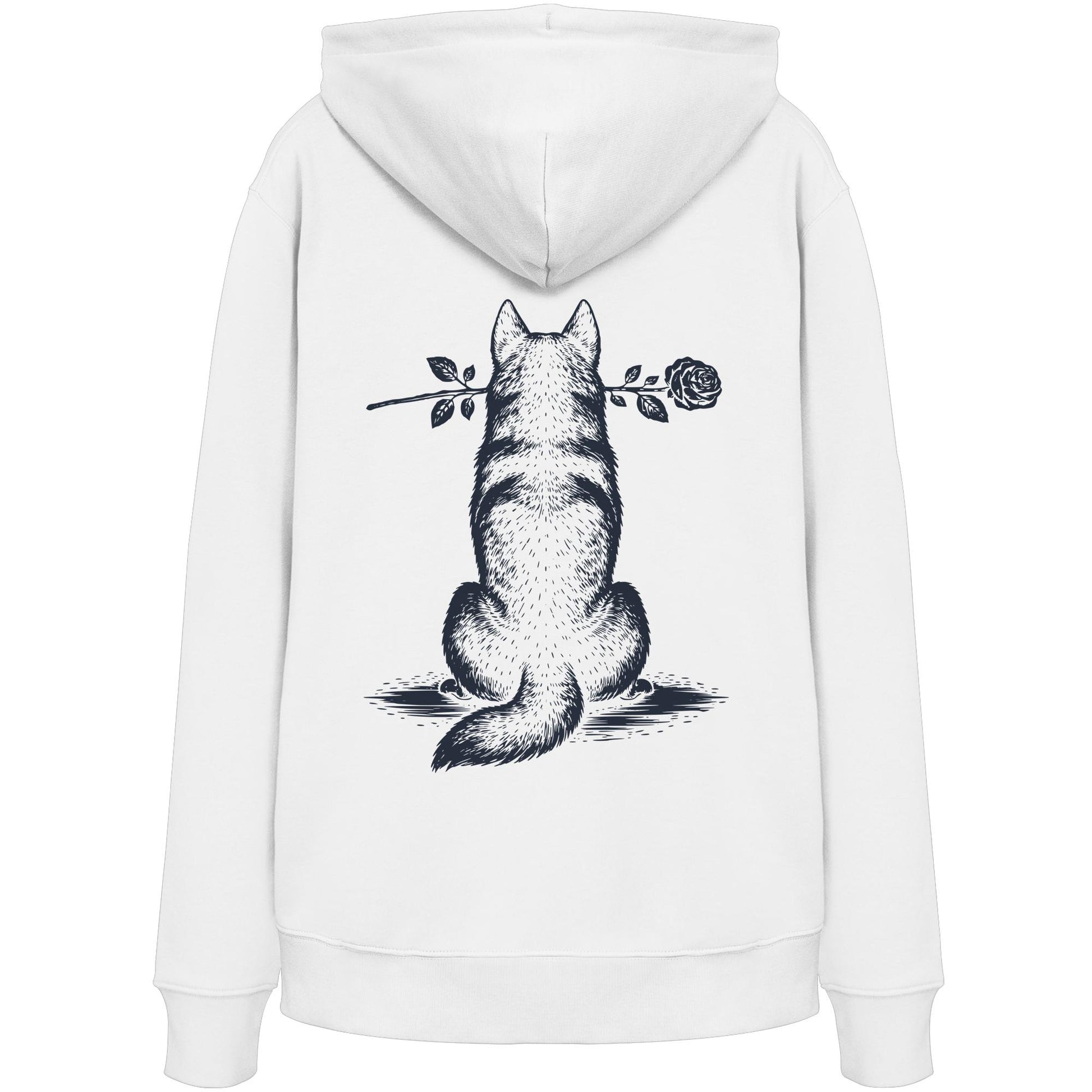Silent Loyalty - Husky - Organic Hoodie