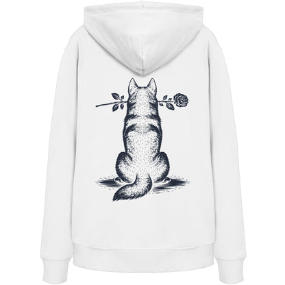 Silent Loyalty - Husky - Organic Hoodie