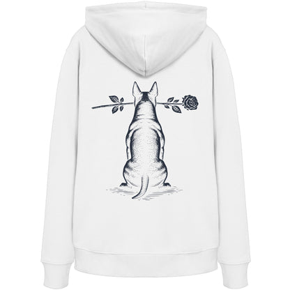 Silent Loyalty - Bullterrier - Organic Hoodie