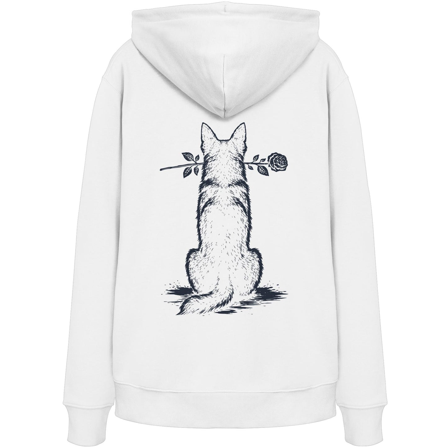 Silent Loyalty - Deutscher Schäferhund - Organic Hoodie