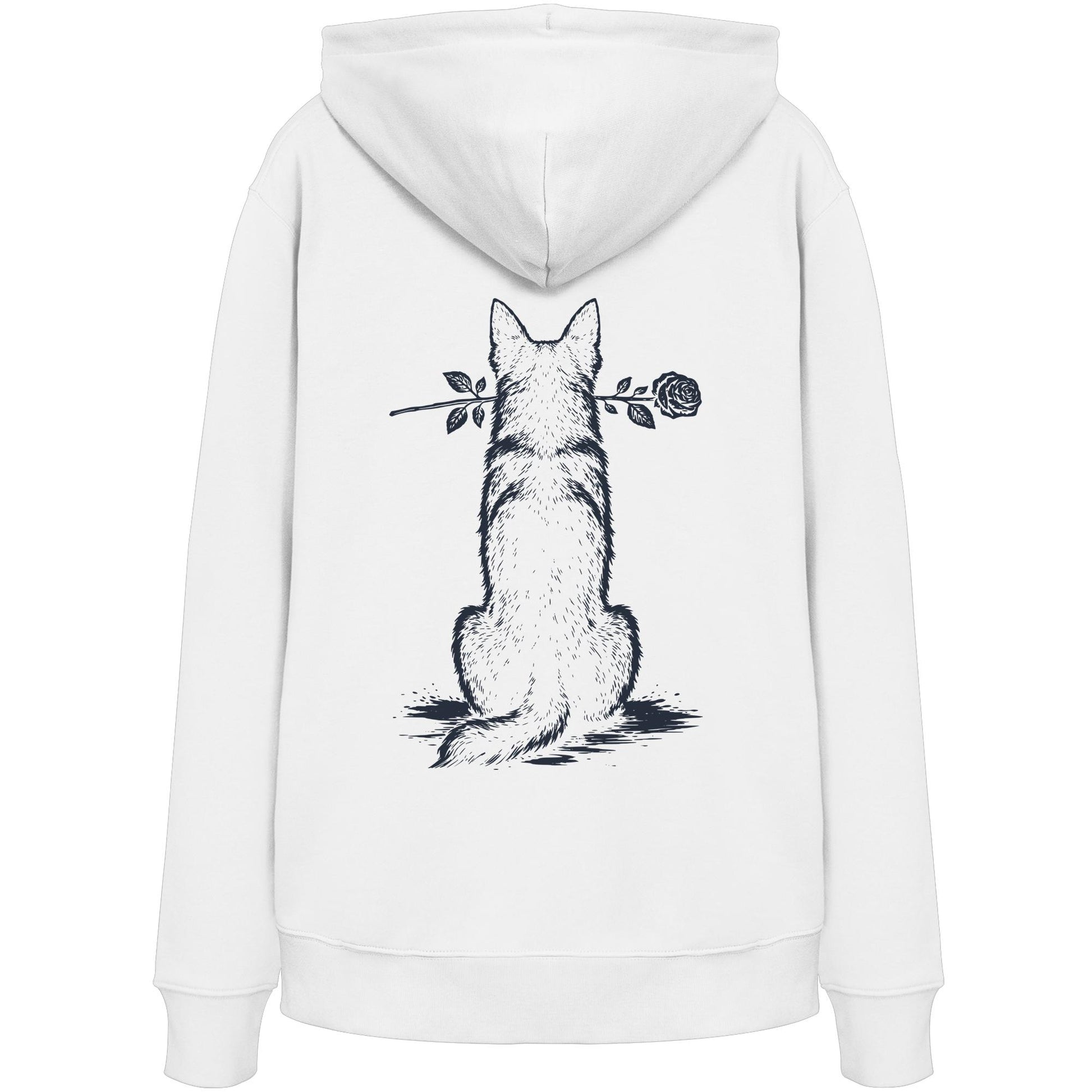 Silent Loyalty - Deutscher Schäferhund - Organic Hoodie