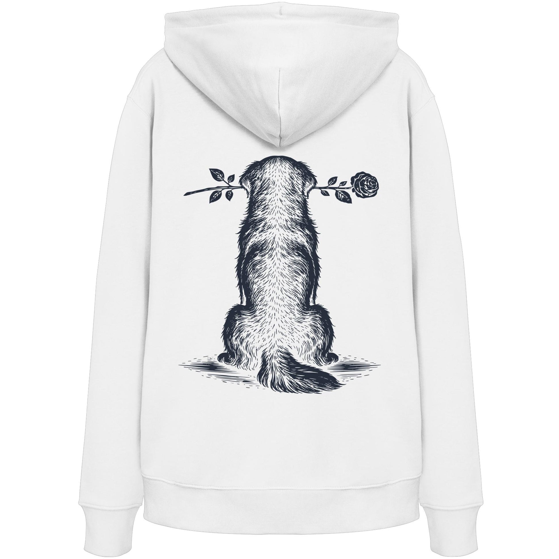 Silent Loyalty - Golden Retriever - Organic Hoodie