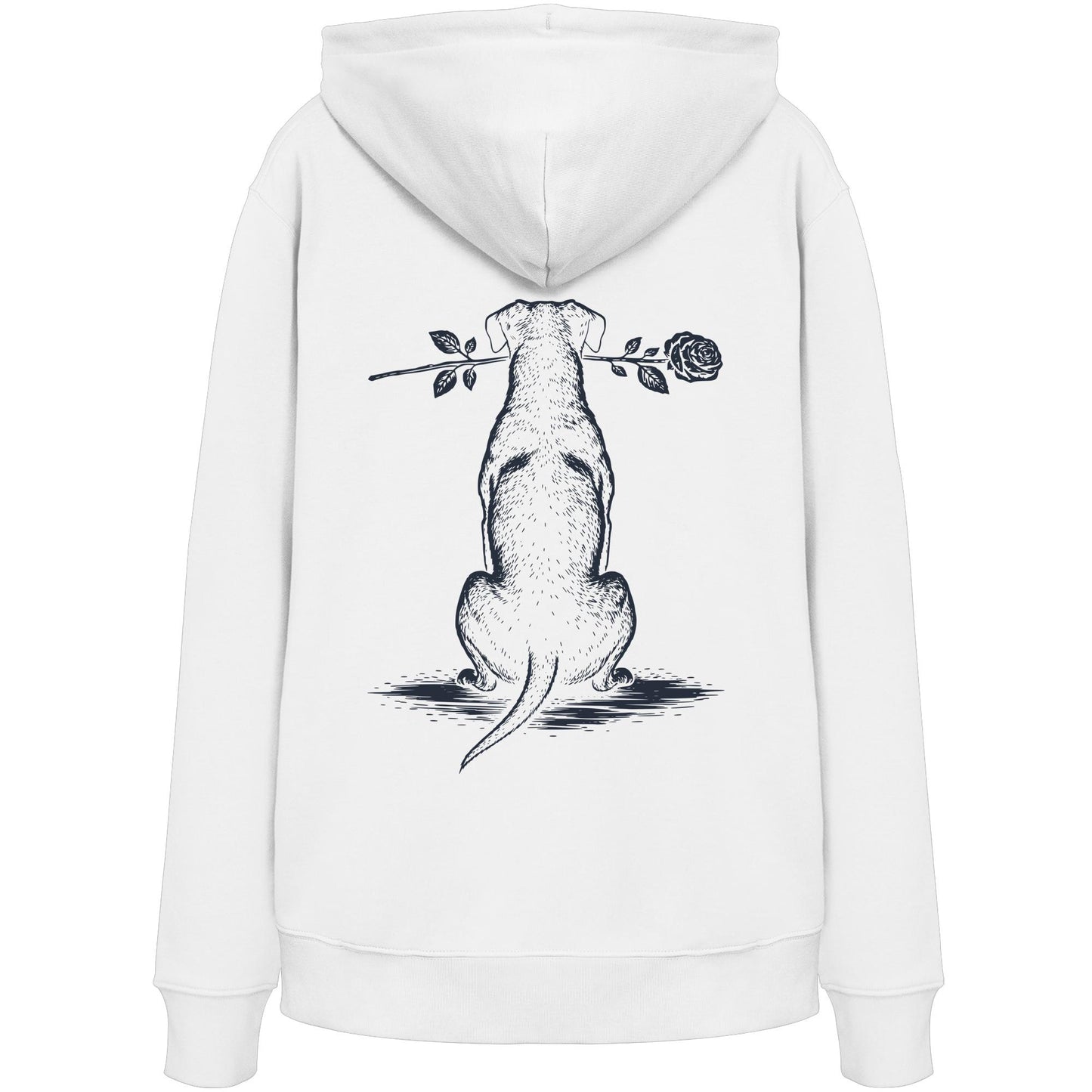 Silent Loyalty - Dobermann - Organic Hoodie