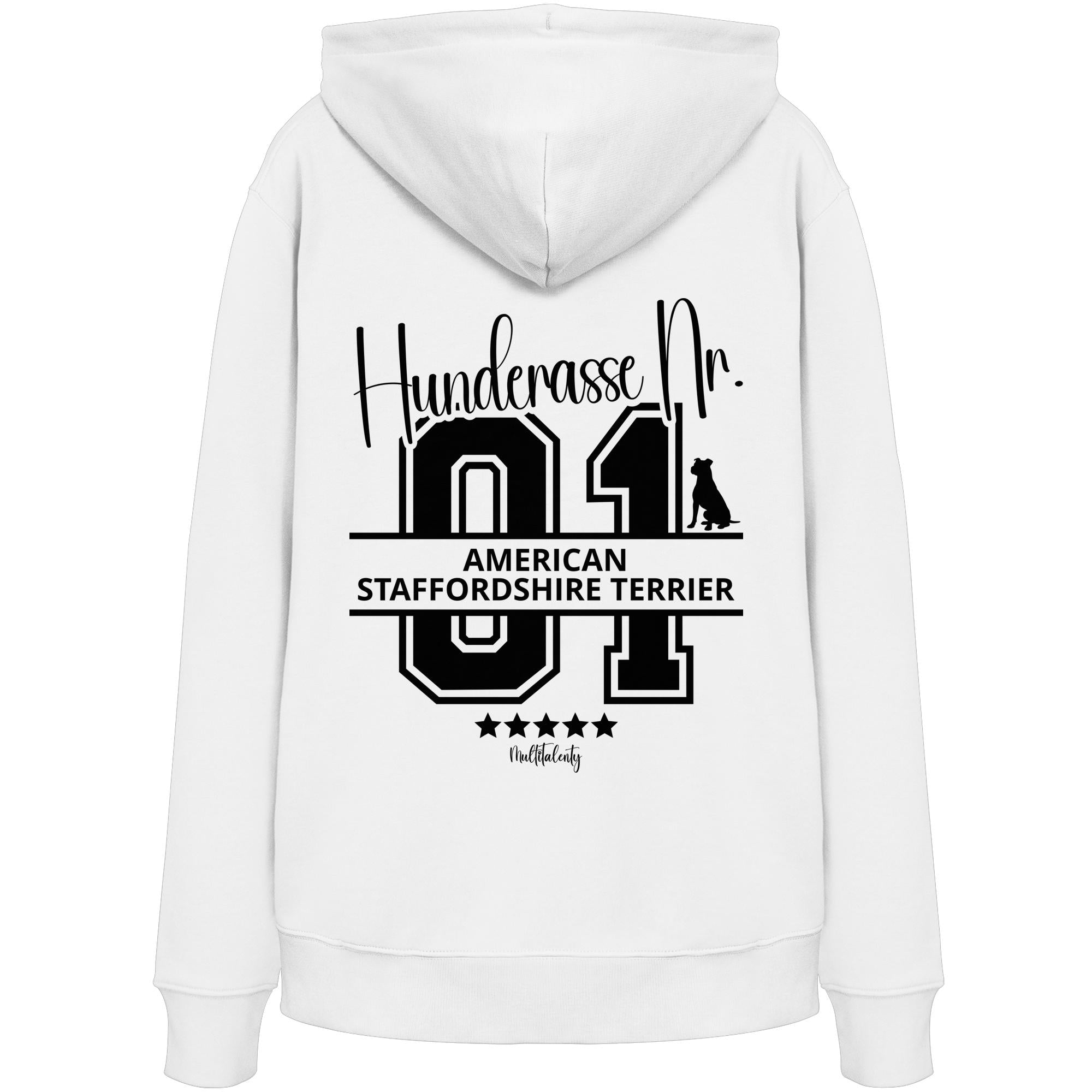Nr. 01 American Staffordshire Terrier - Organic Hoodie