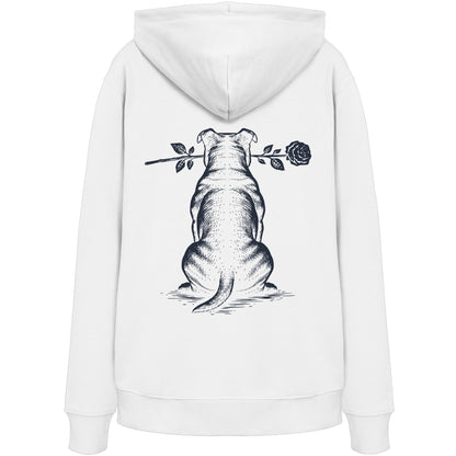 Silent Loyalty - Staffordshire Bullterrier - Organic Hoodie