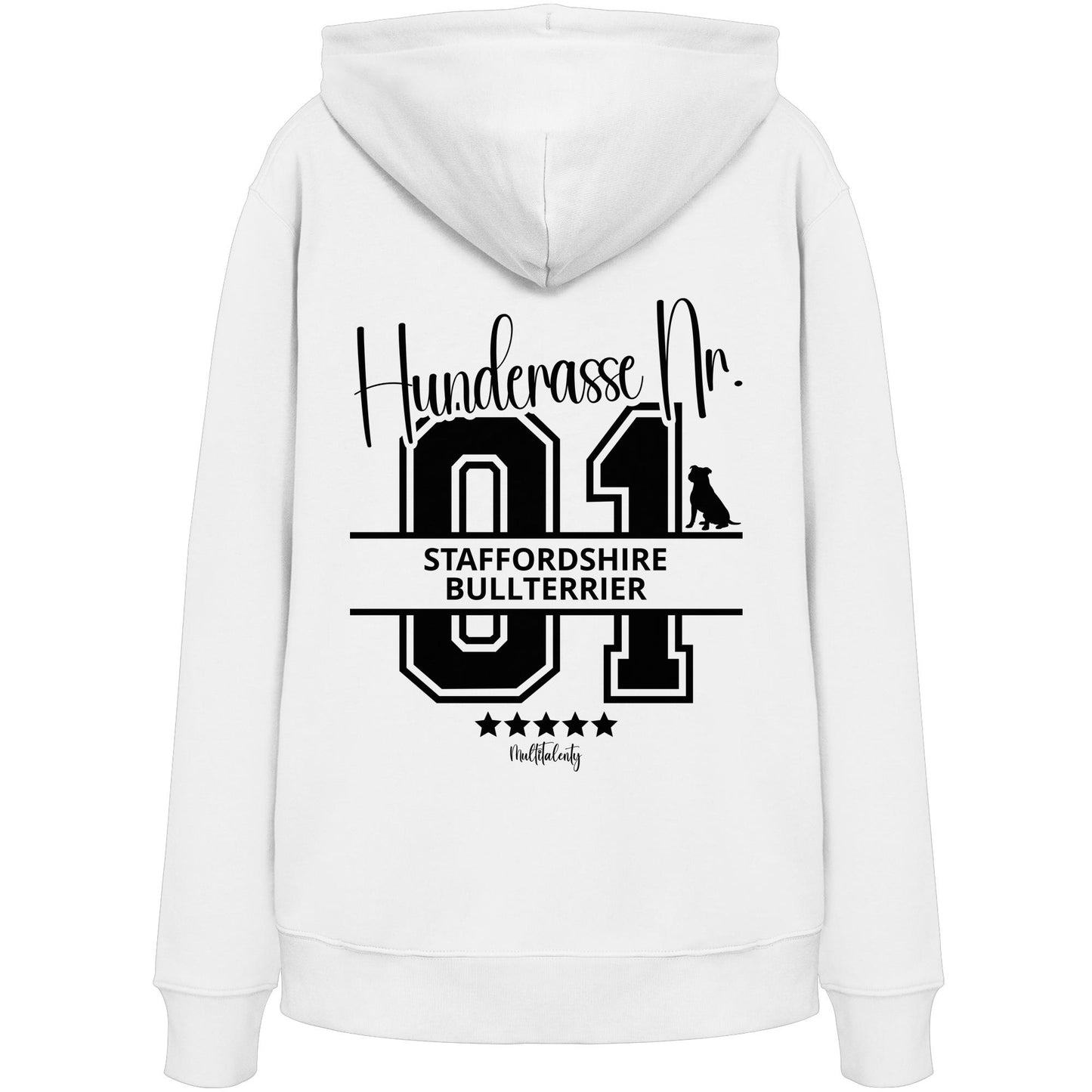 Nr. 01 Staffordshire Bullterrier - Organic Hoodie