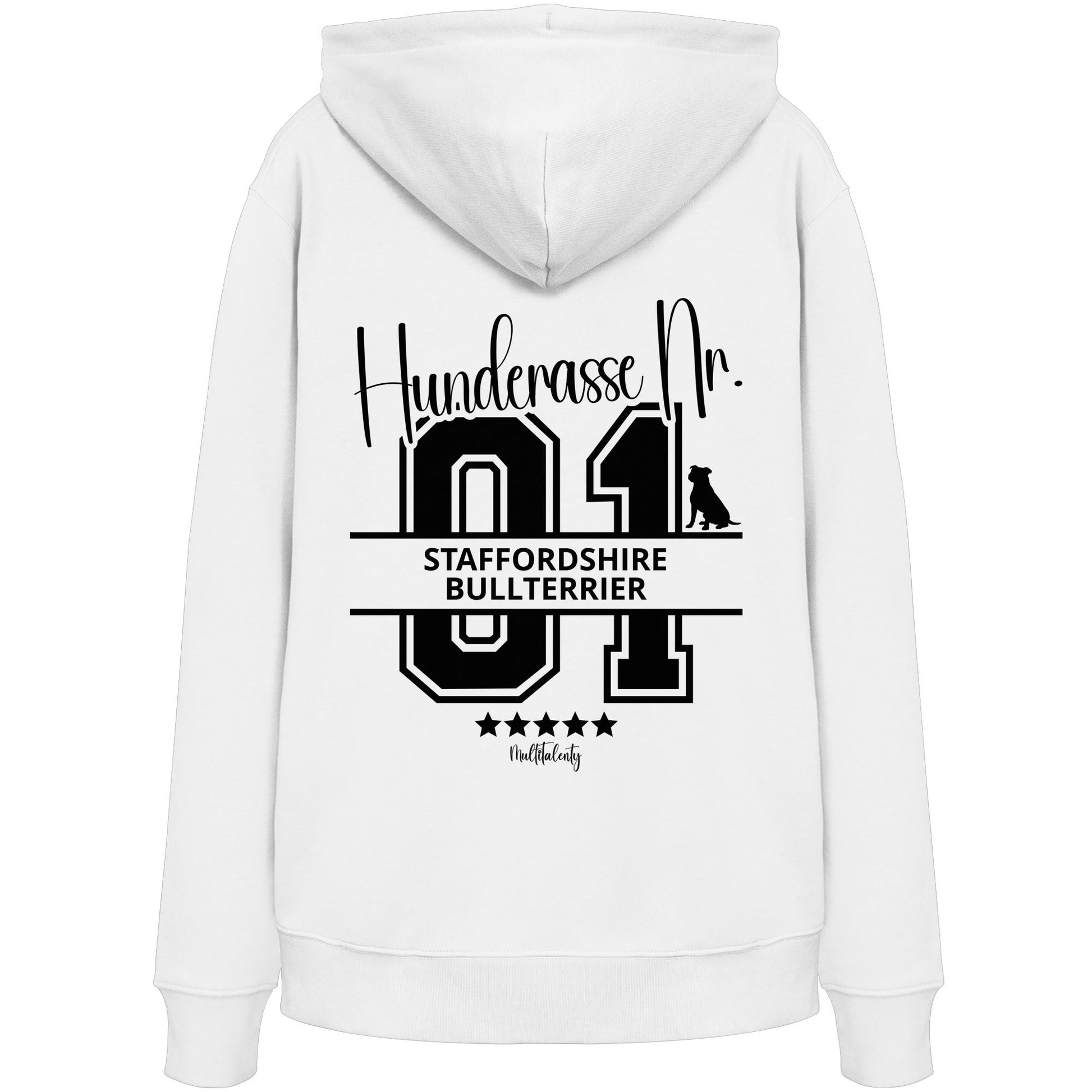 Nr. 01 Staffordshire Bullterrier - Organic Hoodie