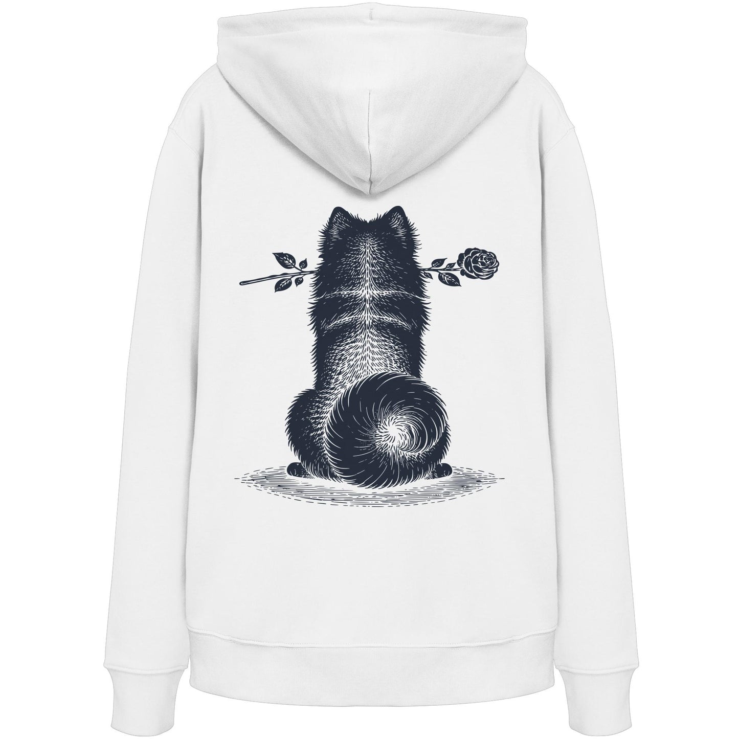 Silent Loyalty - Samojede - Organic Hoodie