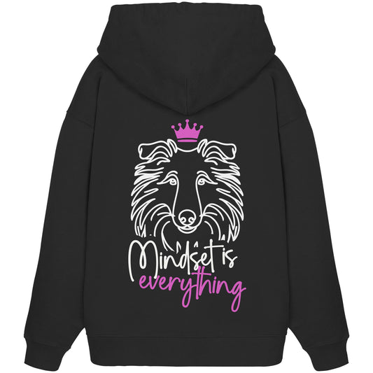 Collie - Mindset is everything - Organic Oversize Hoodie