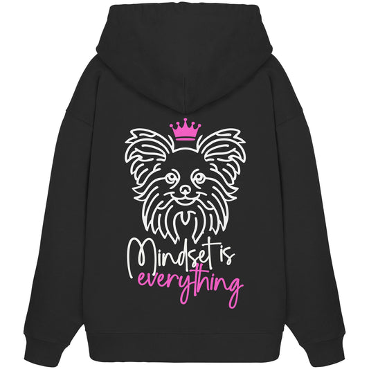 Papillon - Mindset is everything - Organic Oversize Hoodie