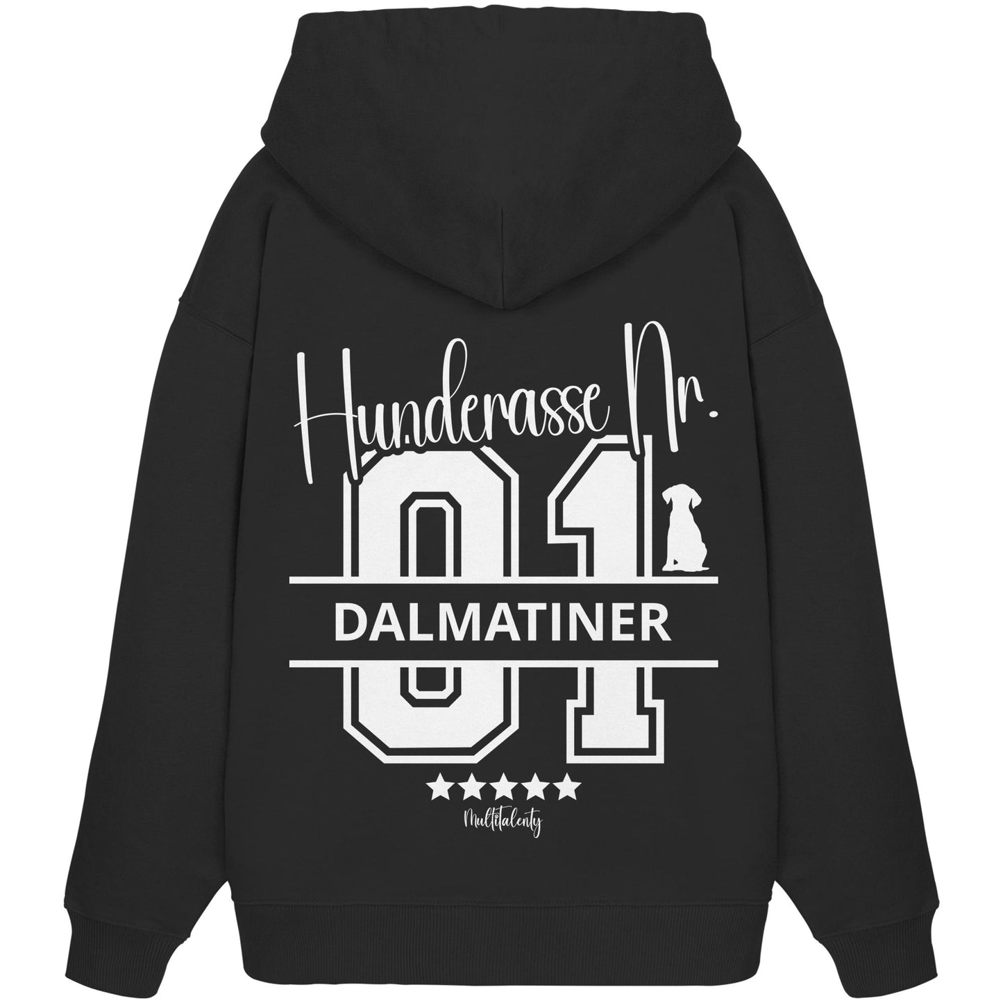 Nr. 01 Dalmatiner - Organic Oversize Hoodie