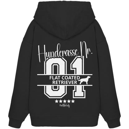 Nr. 01 Flat Coated Retriever - Organic Oversize Hoodie