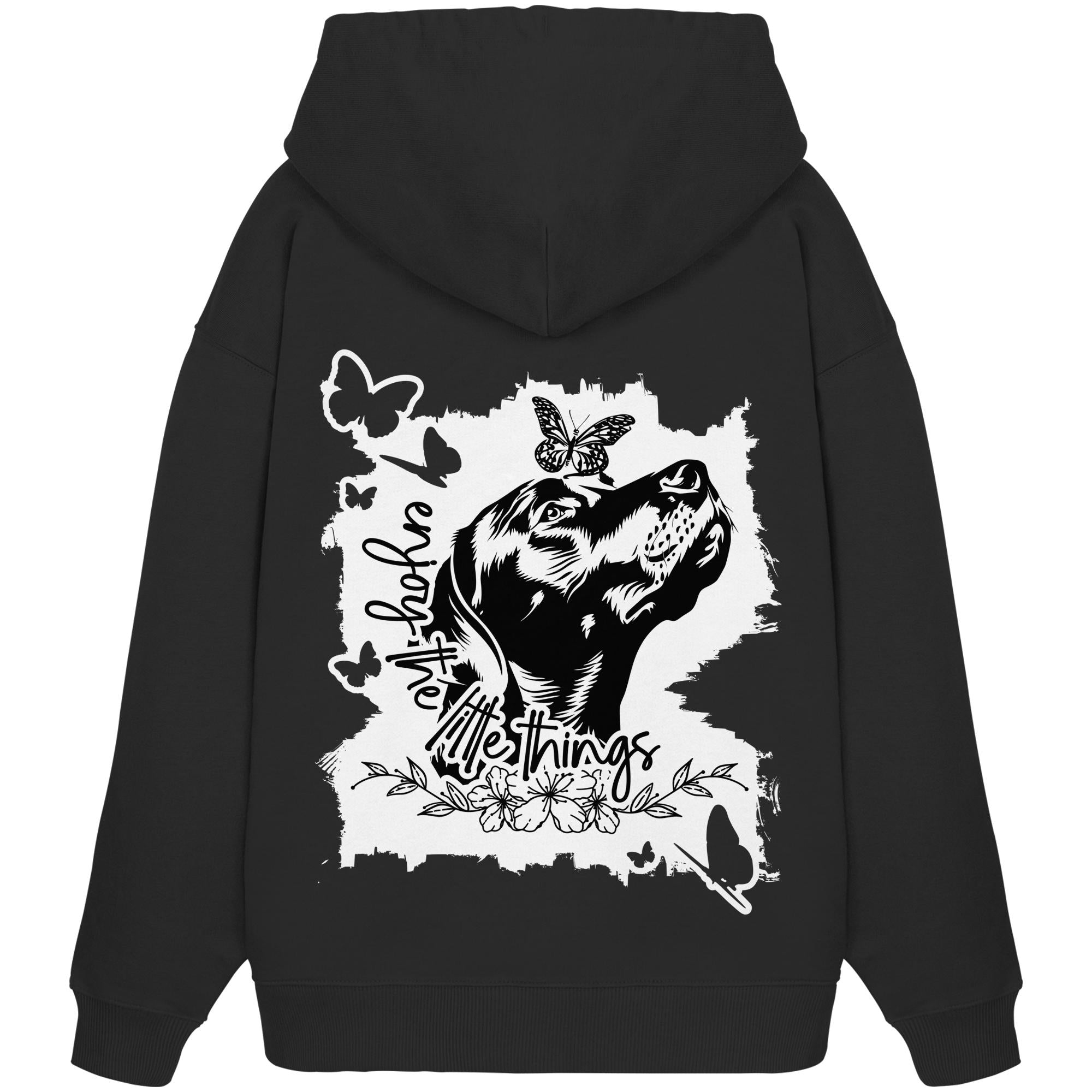 Rhodesian Ridgeback - enjoy the little things - Organic Oversize Hoodie