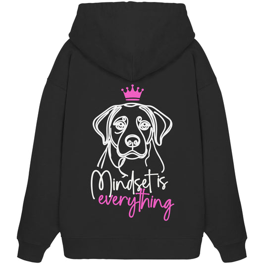 Labrador - Mindset is everything - Organic Oversize Hoodie