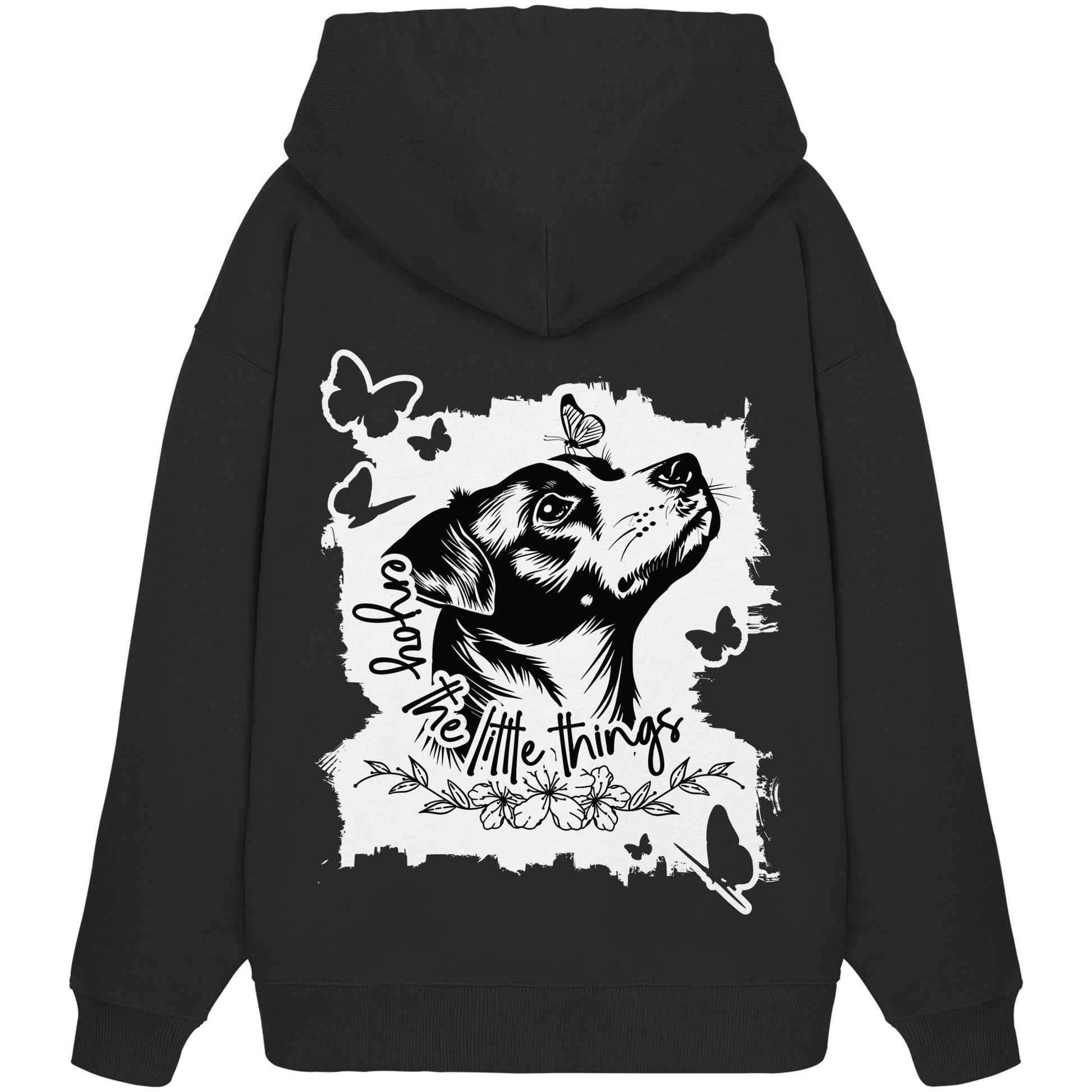 Jack Russell - enjoy the little things - Organic Oversize Hoodie