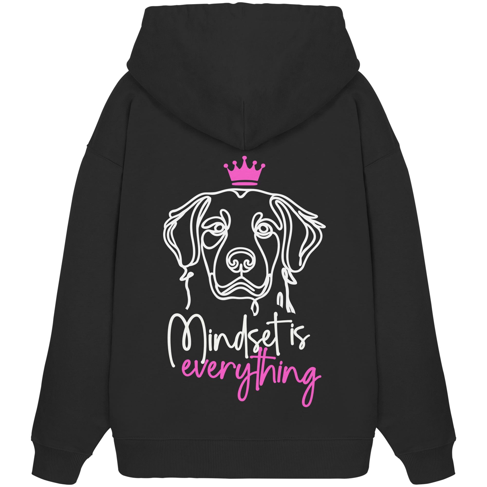 Golden Retriever - Mindset is everything - Organic Oversize Hoodie