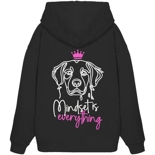 Golden Retriever - Mindset is everything - Organic Oversize Hoodie