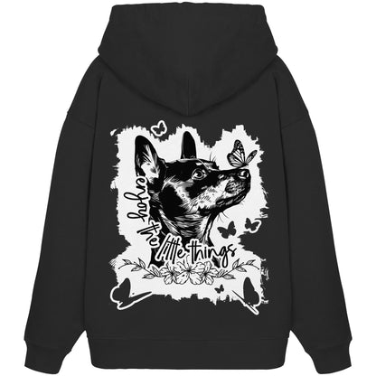 Zwergpinscher - enjoy the little things - Organic Oversize Hoodie