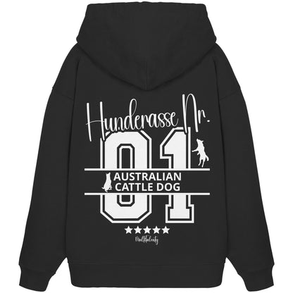 Nr. 01 Australian Cattle Dog - Organic Oversize Hoodie