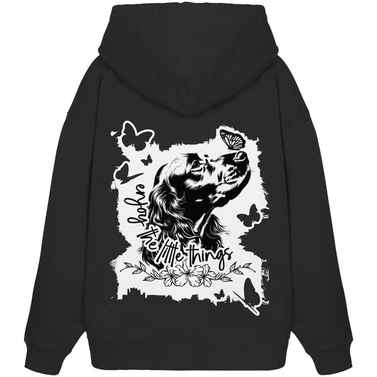 Cocker Spaniel - enjoy the little things - Organic Oversize Hoodie