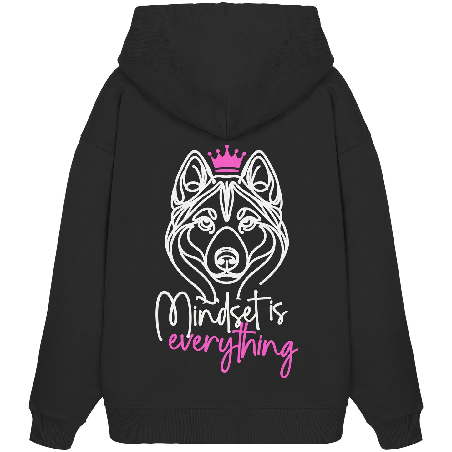 Husky - Mindset is everything - Organic Oversize Hoodie