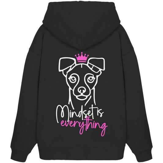 Deutscher Pinscher - Mindset is everything - Organic Oversize Hoodie