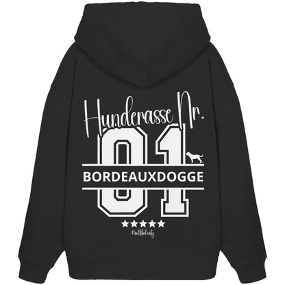 Nr. 01 Bordeauxdogge - Organic Oversize Hoodie