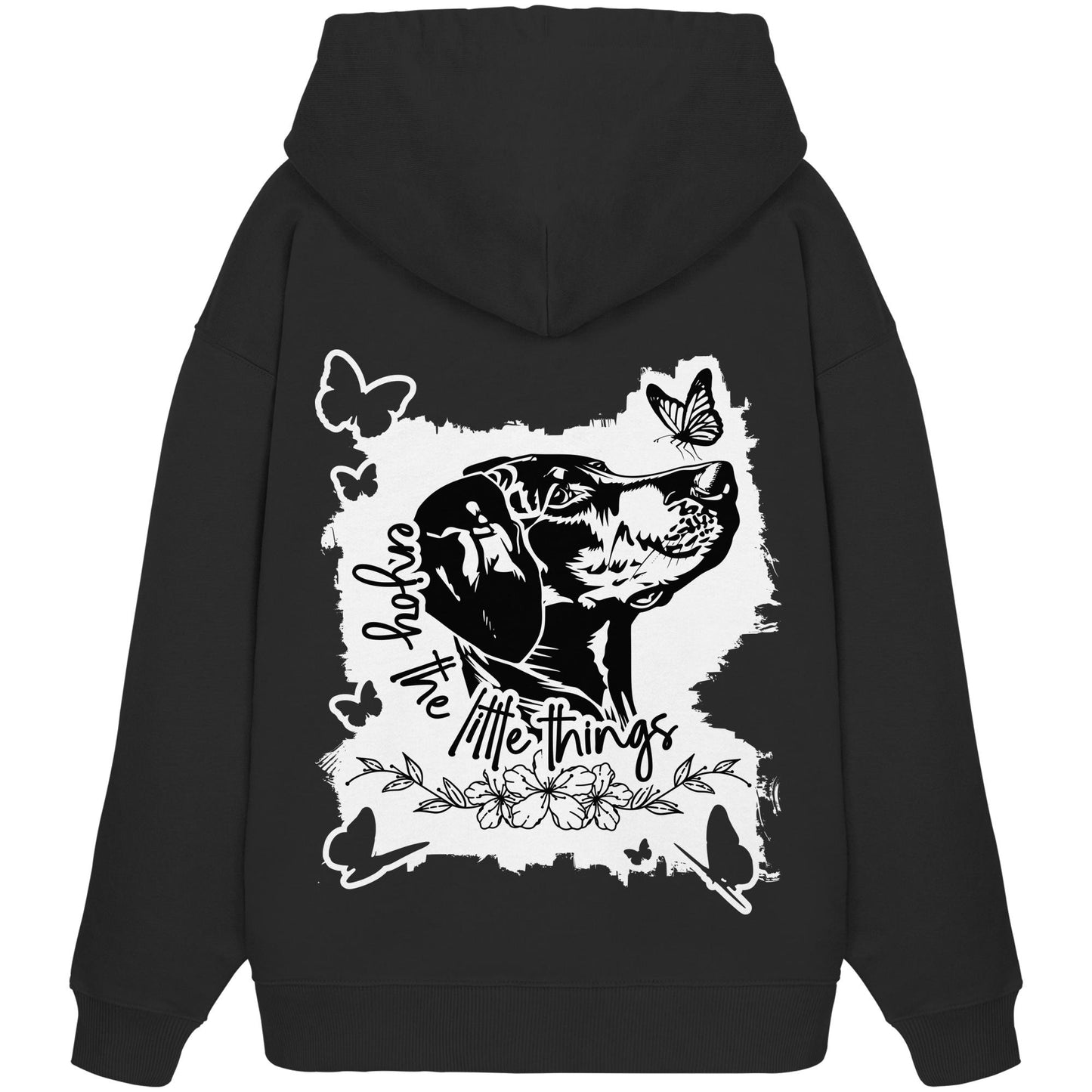 Dobermann - enjoy the little things - Organic Oversize Hoodie