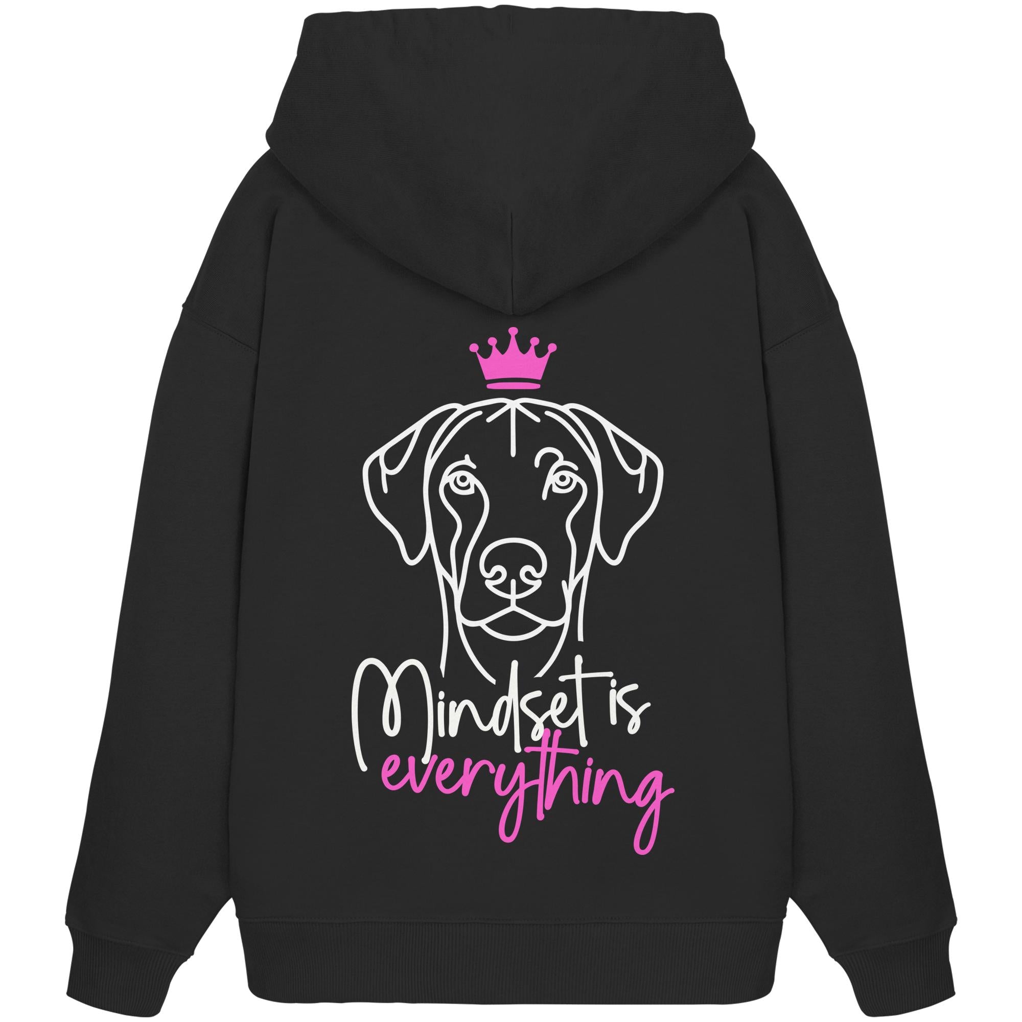 Rhodesian Ridgeback - Mindset is everything - Organic Oversize Hoodie