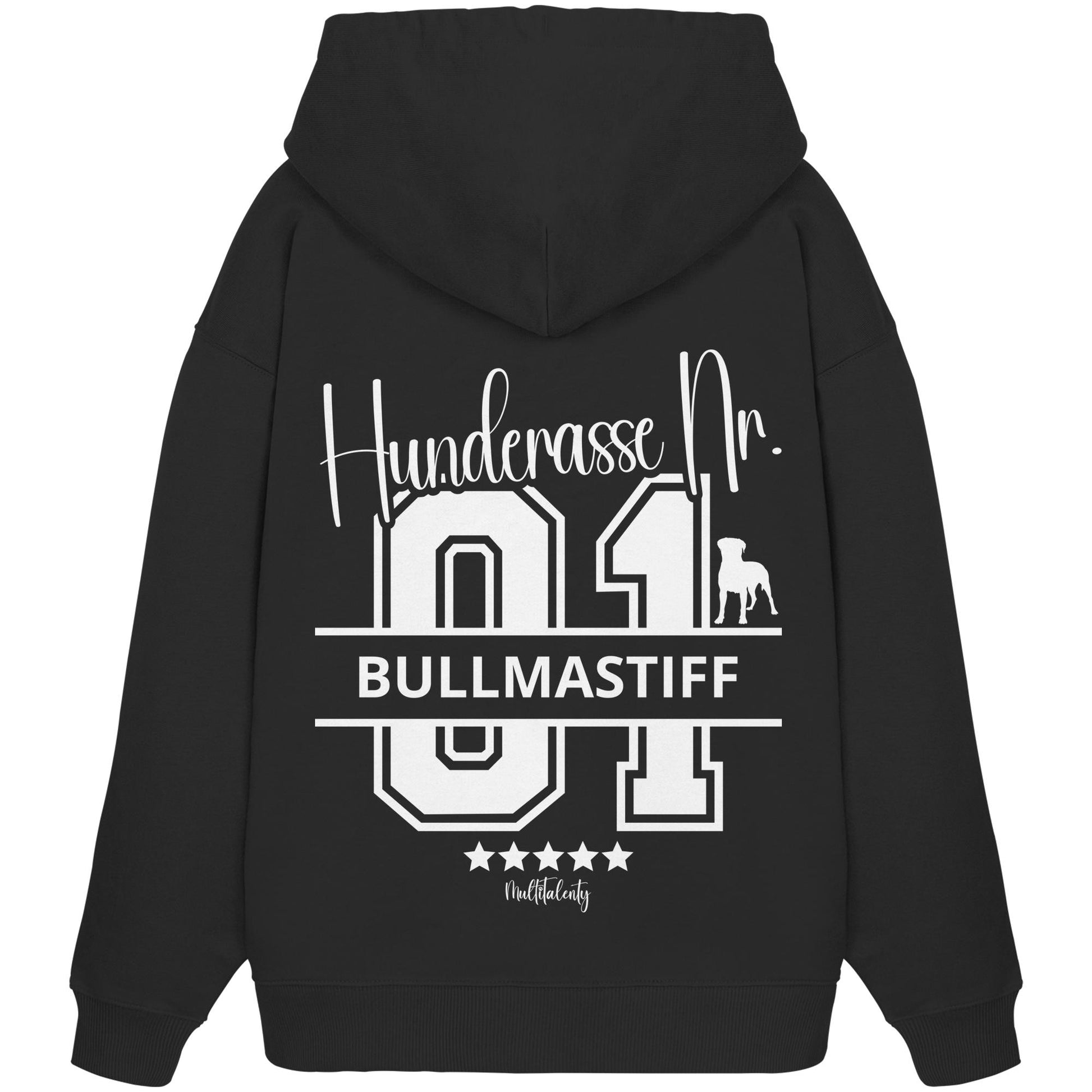 Nr. 01 Bullmastiff - Organic Oversize Hoodie