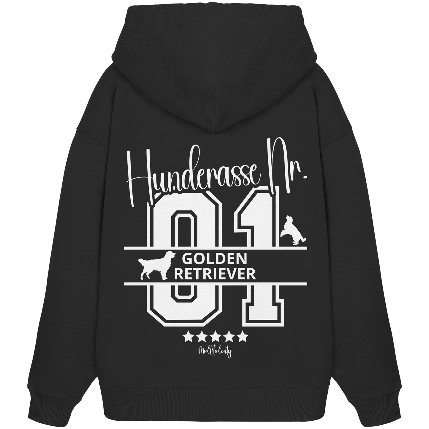 Nr. 01 Golden Retriever - Organic Oversize Hoodie