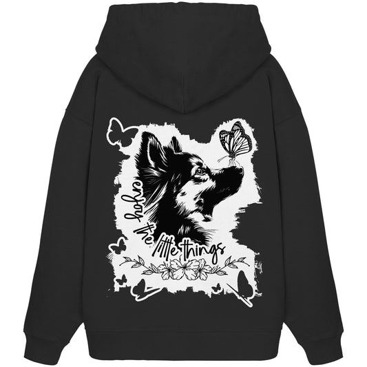 Wolfsspitz - enjoy the little things - Organic Oversize Hoodie