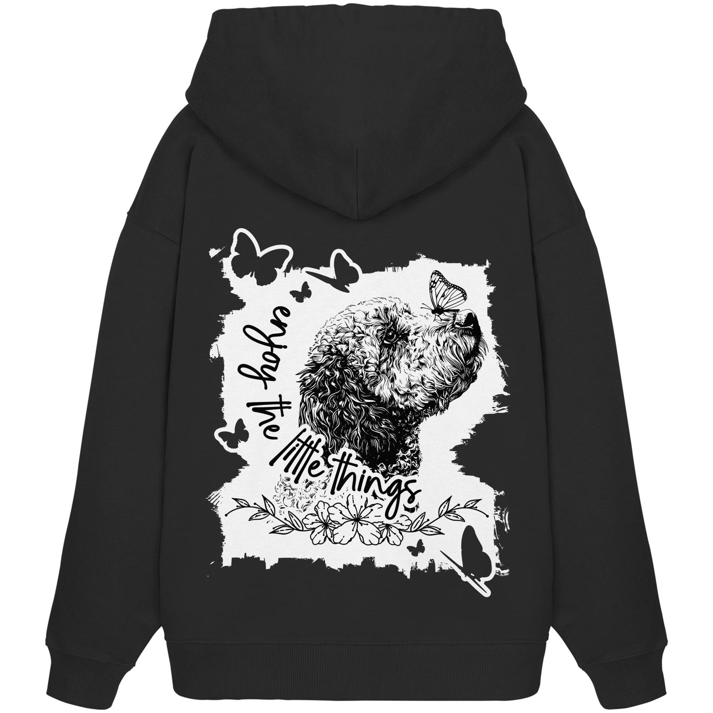 Lagotto Romagnolo - enjoy the little things - Organic Oversize Hoodie