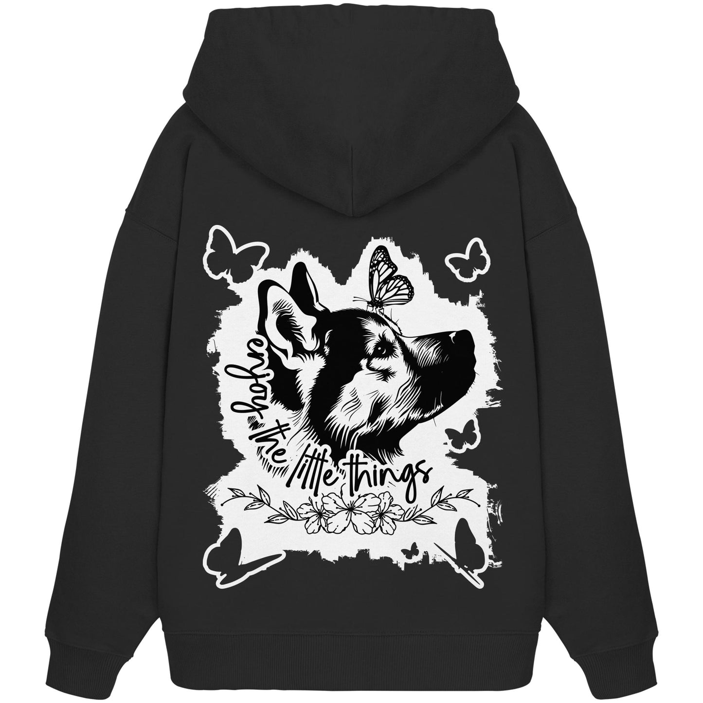 American Akita - enjoy the little things - Organic Oversize Hoodie