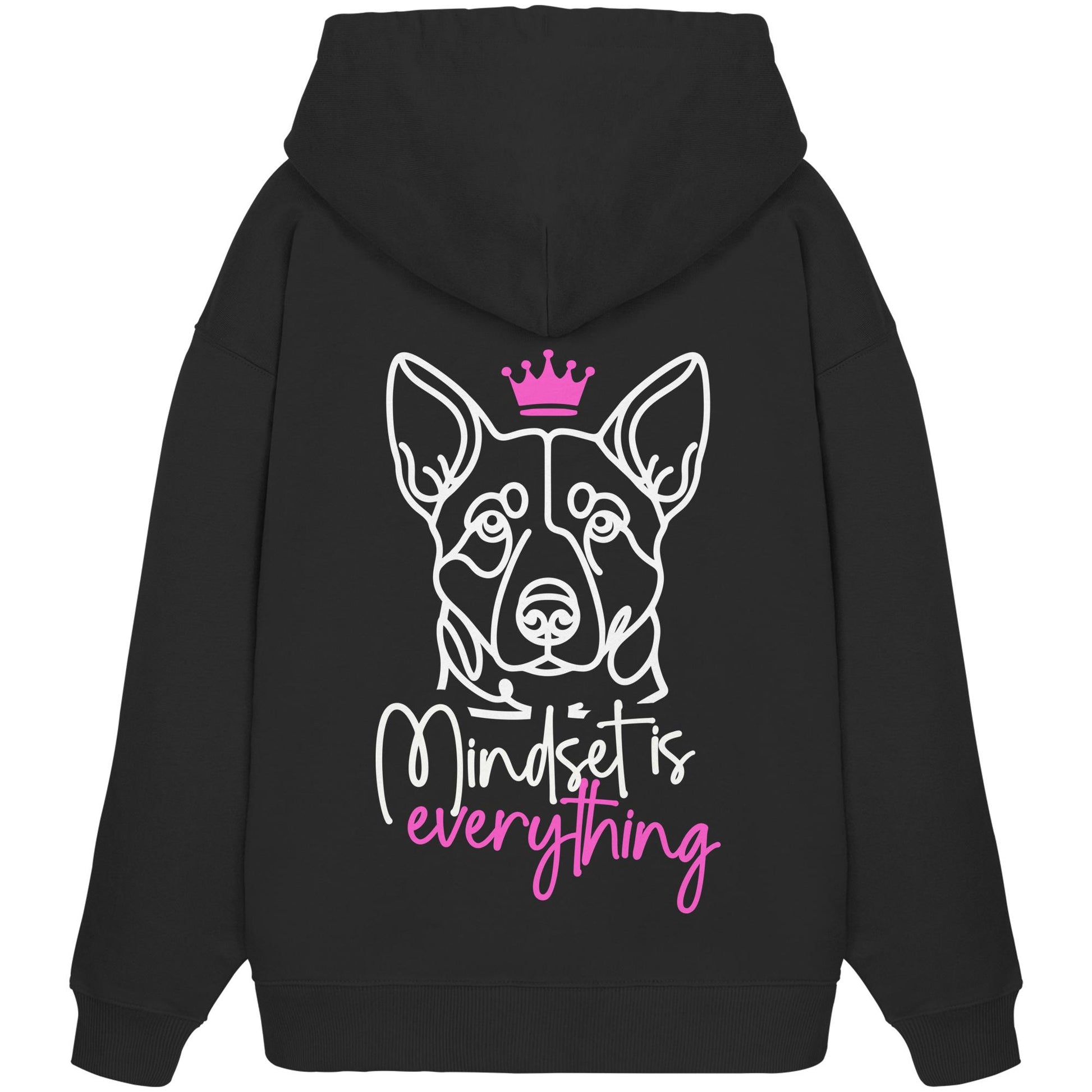 Australian Cattle Dog - Mindset is everything - Organic Oversize Hoodie