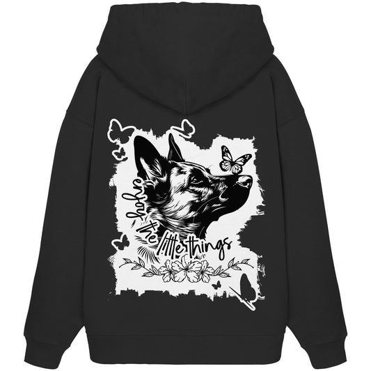 Malinois - enjoy the little things - Organic Oversize Hoodie