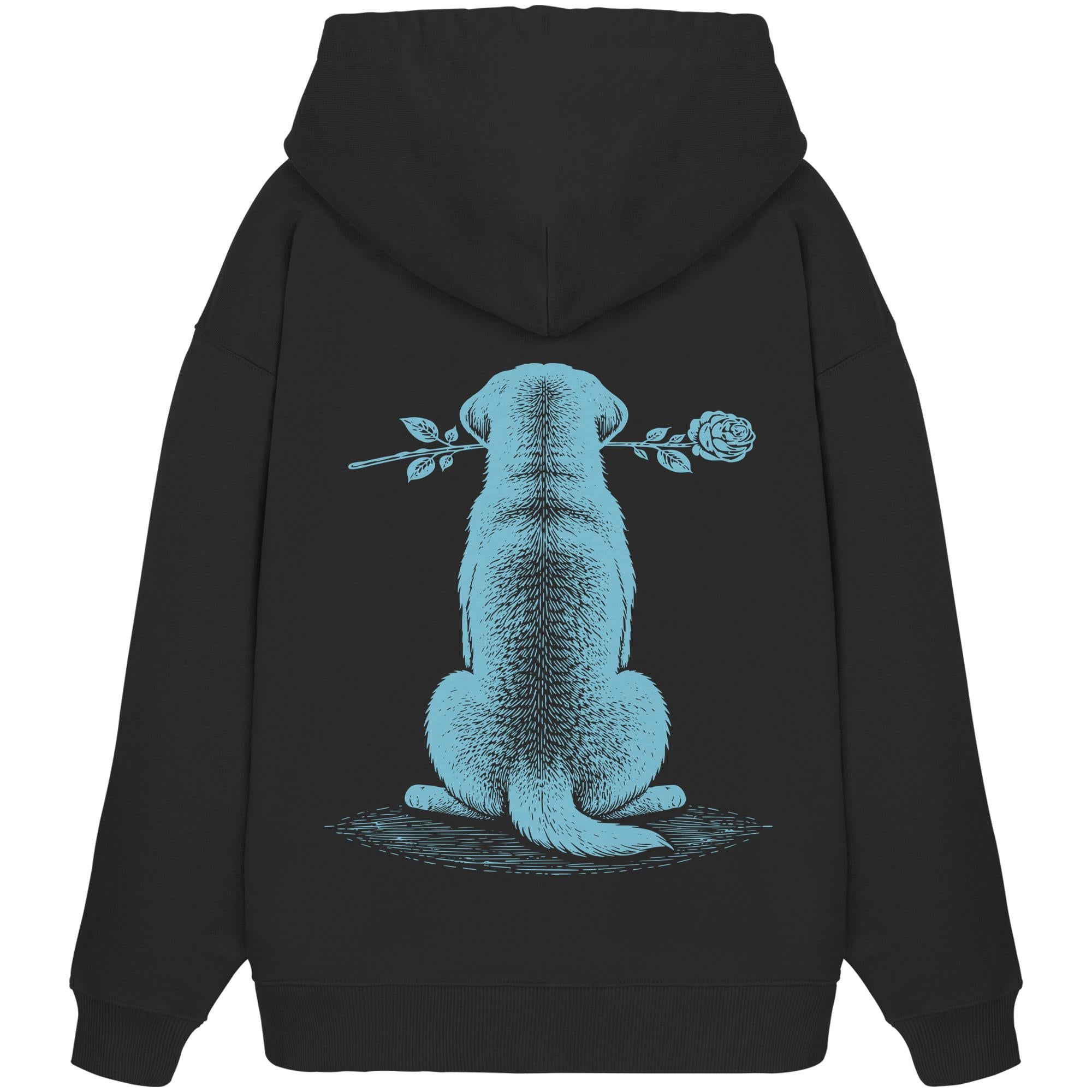 Silent Loyalty - Labrador - Organic Oversize Hoodie