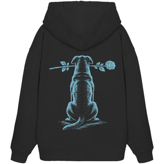 Silent Loyalty - Beauceron - Organic Oversize Hoodie