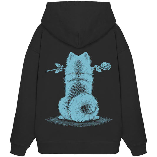 Silent Loyalty - Samojede - Organic Oversize Hoodie