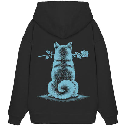 Silent Loyalty - Shiba Inu - Organic Oversize Hoodie