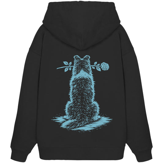 Silent Loyalty - Collie - Organic Oversize Hoodie