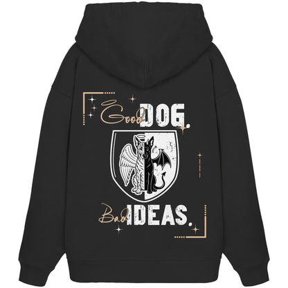 Good Dog. Bad Ideas. - Holländischer Schäferhund - Organic Oversize Hoodie