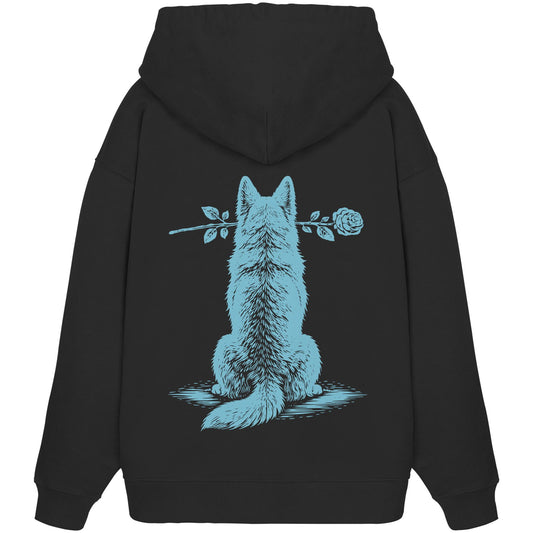 Silent Loyalty - Berger Blanc Suisse - Organic Oversize Hoodie