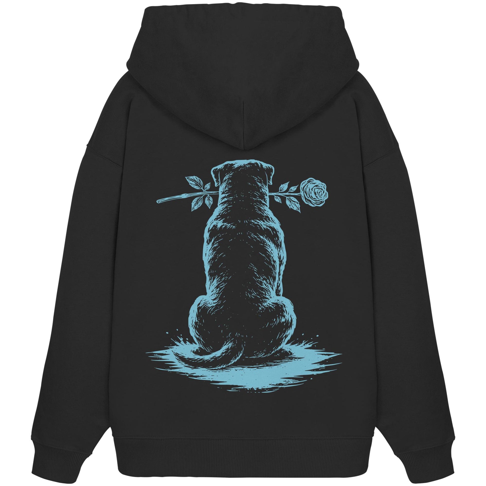 Silent Loyalty - Rottweiler - Organic Oversize Hoodie