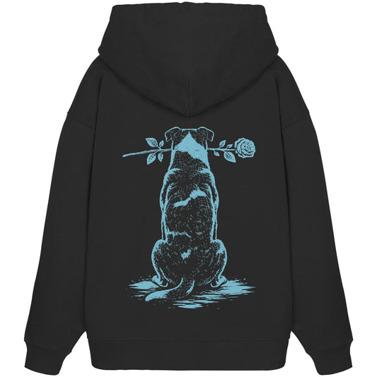 Silent Loyalty - American Staffordshire Terrier - Organic Oversize Hoodie