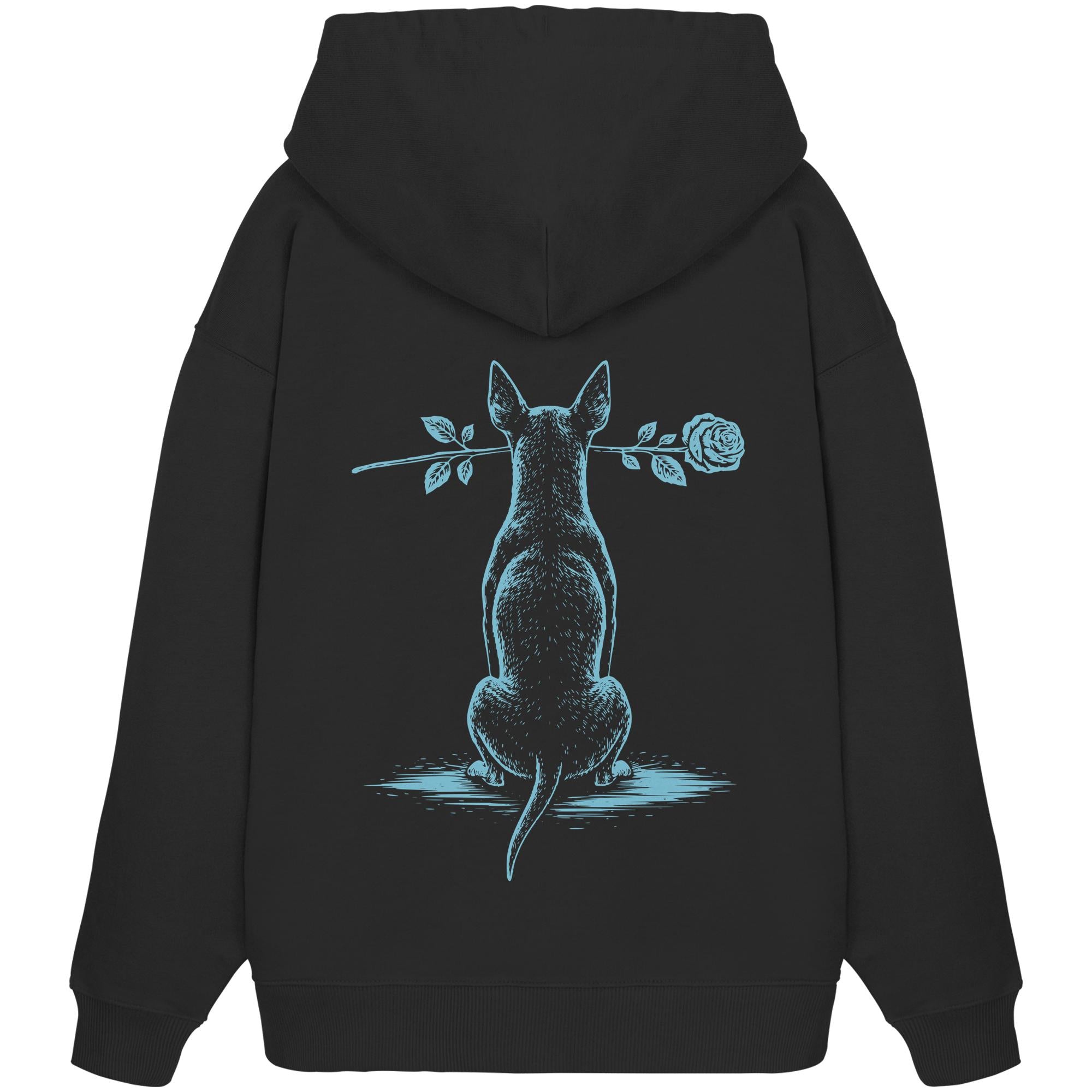 Silent Loyalty - Zwergpinscher - Organic Oversize Hoodie