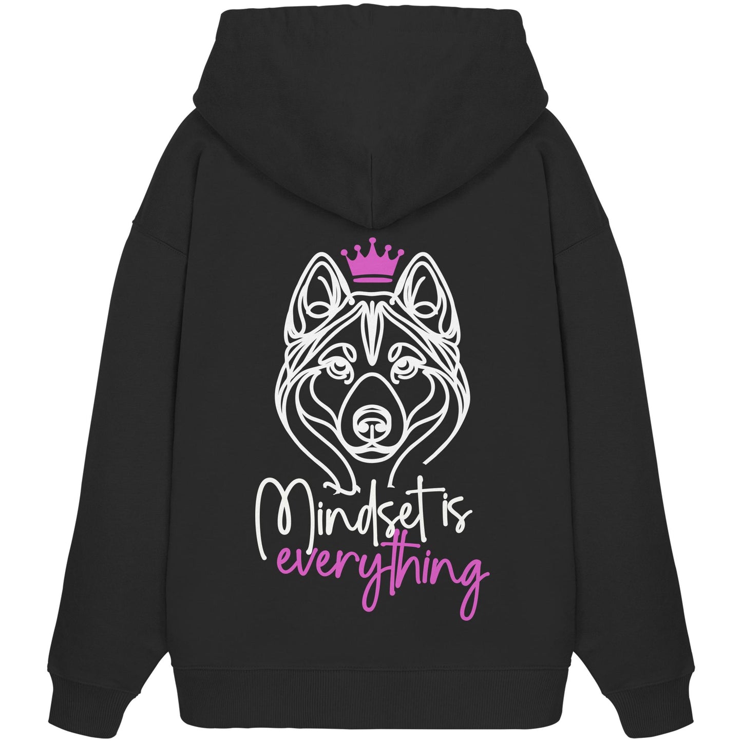 Husky - Mindset is everything - Organic Oversize Hoodie