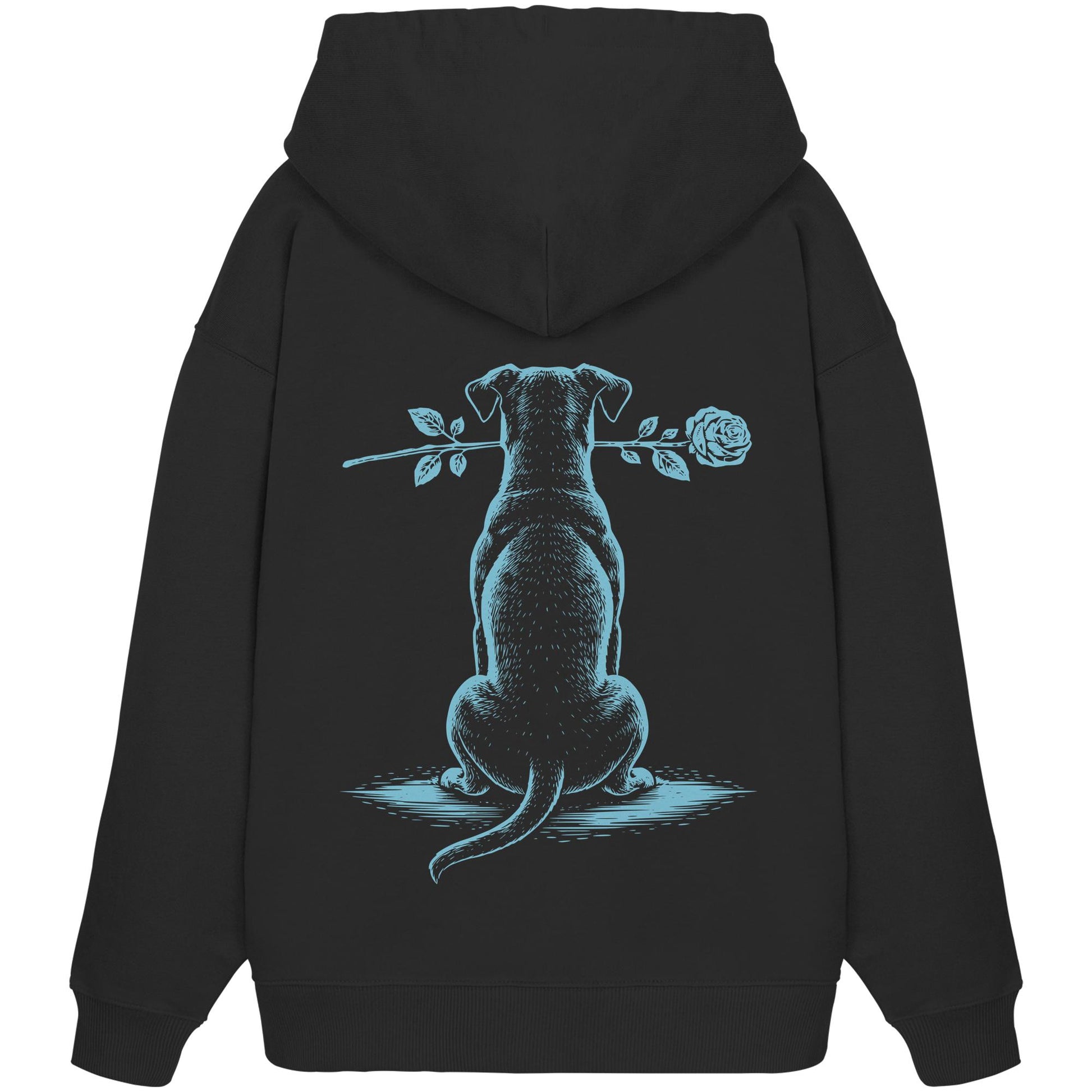 Silent Loyalty - Deutscher Pinscher - Organic Oversize Hoodie